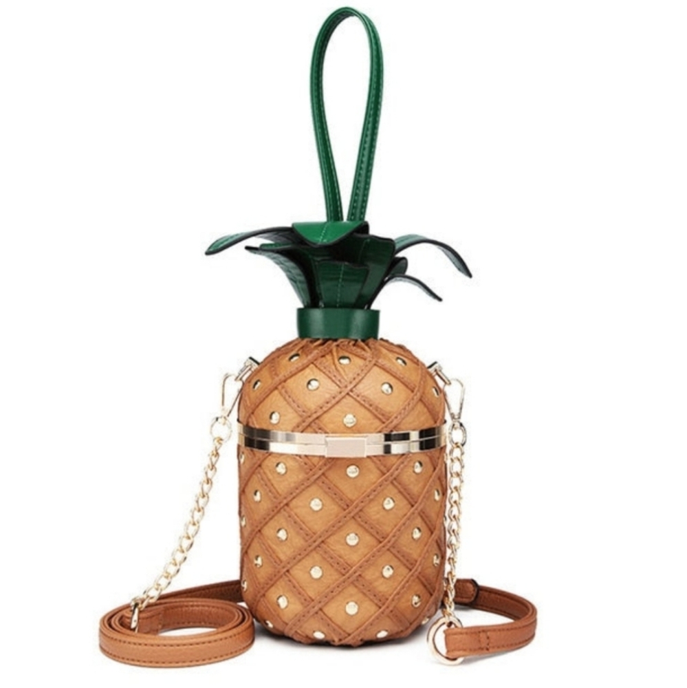 Diophy Pineapple Shaped Women's Bag NWT